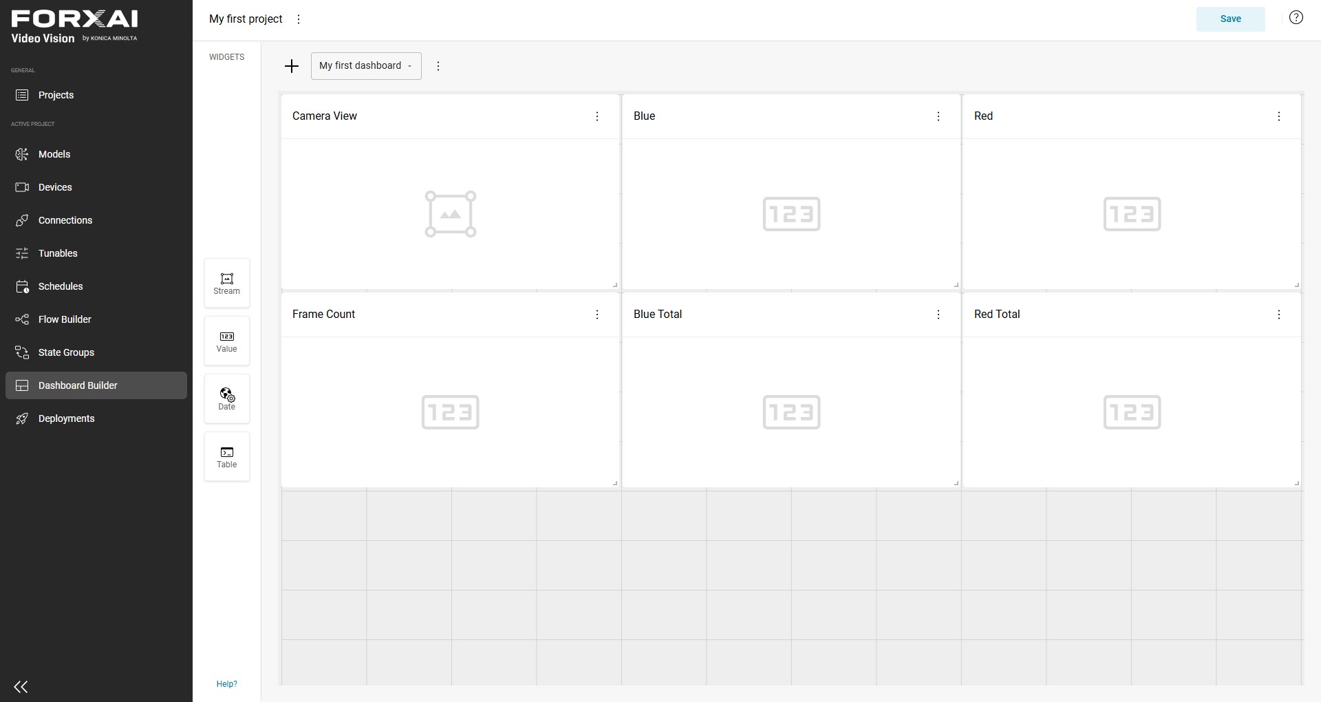 A complete dashboard