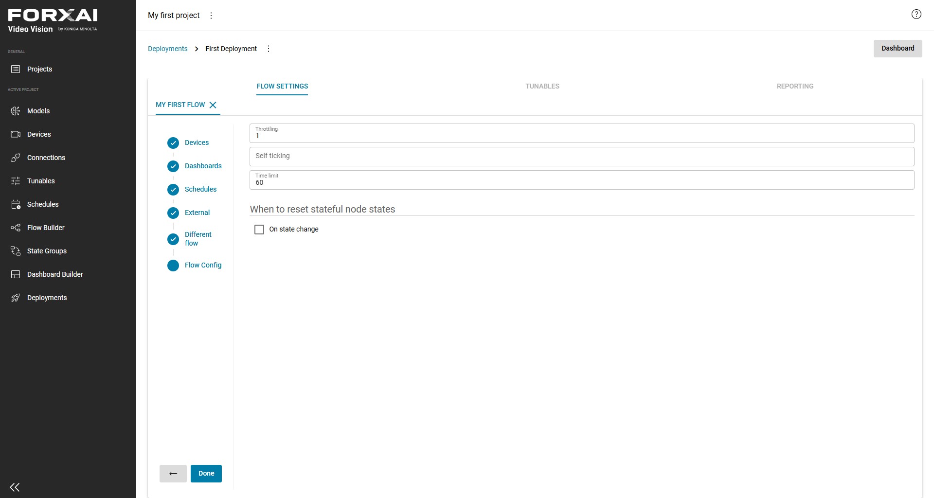 Flow Config complete