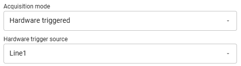 Basler connection options