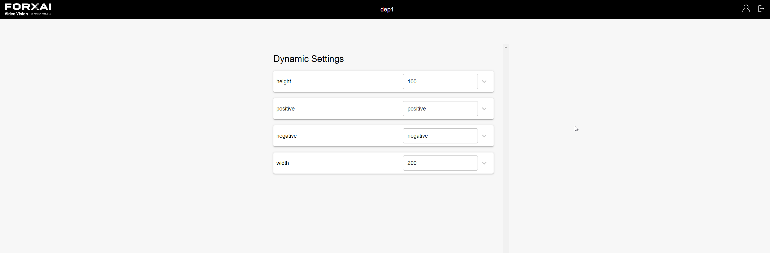 dynamic settings overview