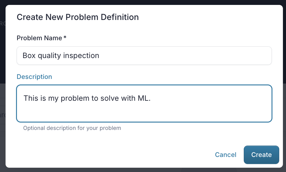 Solve new problem