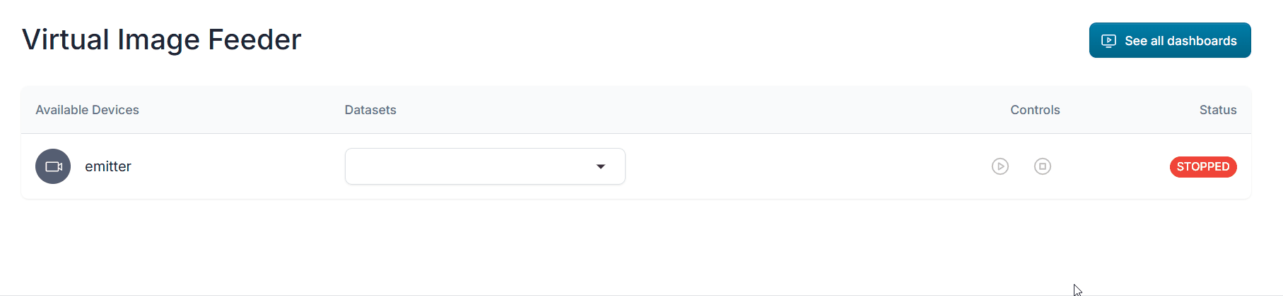 Select dataset