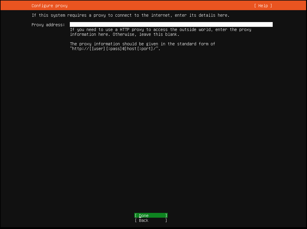 Ubuntu proxy
