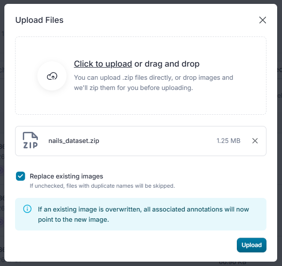 Upload ZIP banned