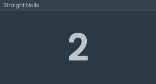 Value widget