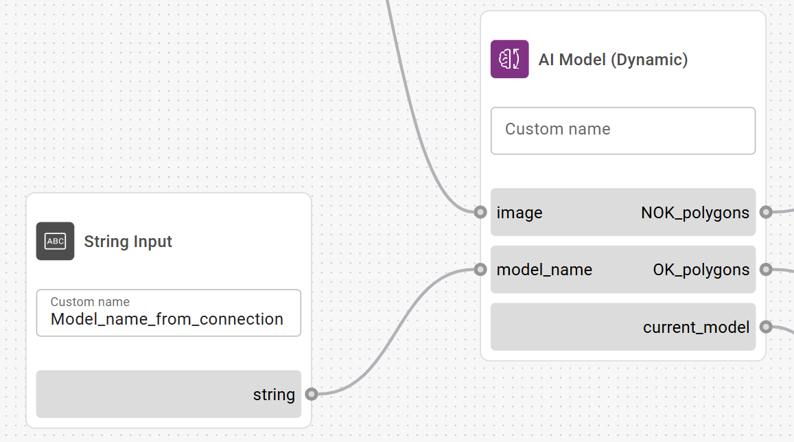 Flow builder configuration for model switching via REST API