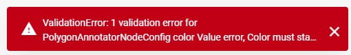 Deployment error caused by incompatible nodes after project import