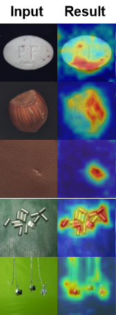 Heatmap overlay example